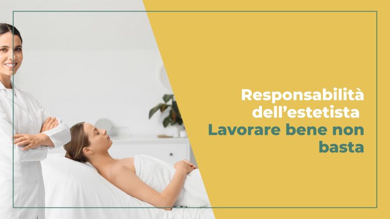 responsabilità dell'estetista